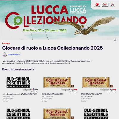 Sali e Gioca… di ruolo: prime sessioni